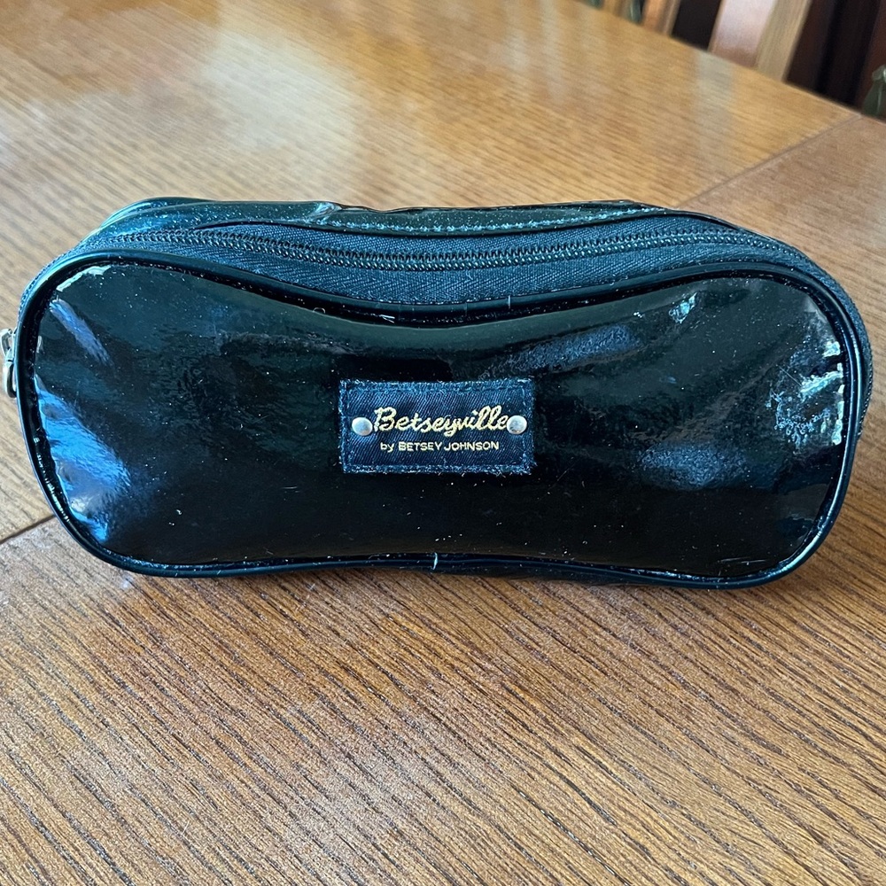 A/ Betsey Johnson Betseyville Pencil Case.